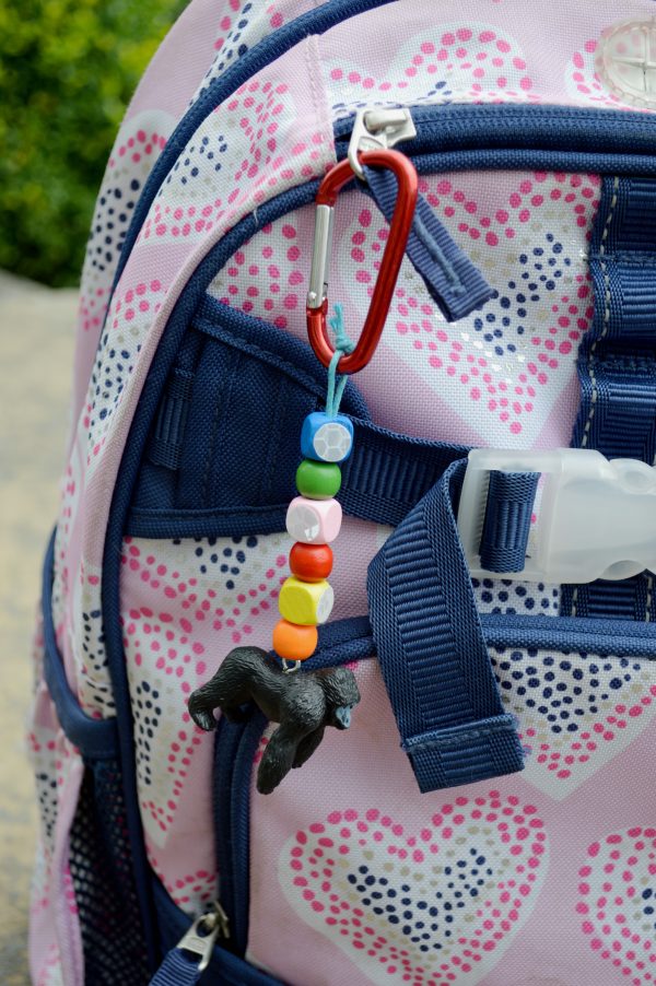 Close up Gorilla Backpack Clip