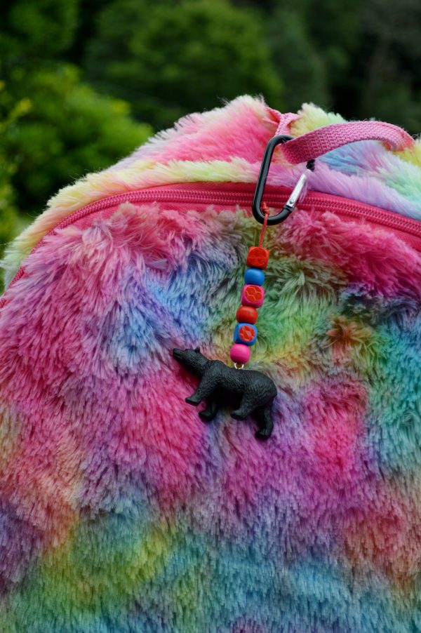 Close up Bear Backpack Clip