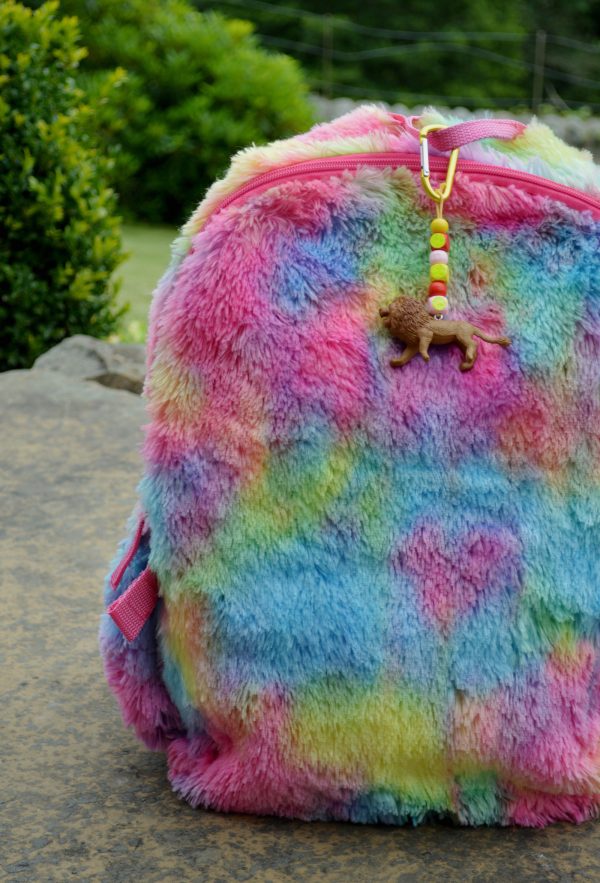 Lion Backpack Clip on Backpack