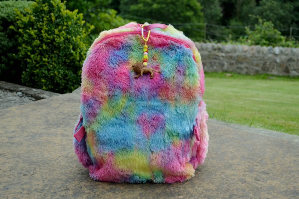 Lion Clip on Backpack