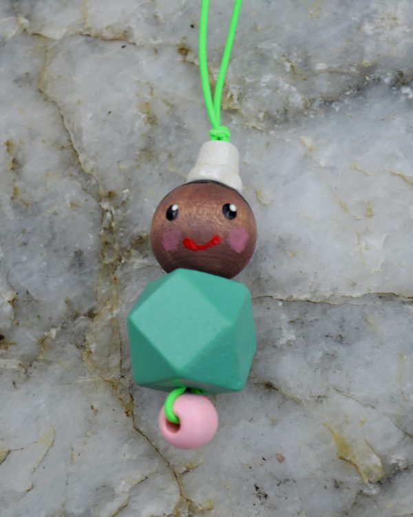 turquoise bead buddy necklace