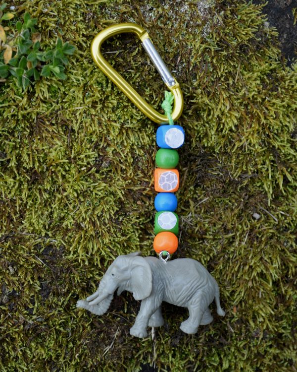 Ellie Elephant Backpack Clip