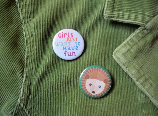 Girls Just Want to Have Fun Badge - Image 2