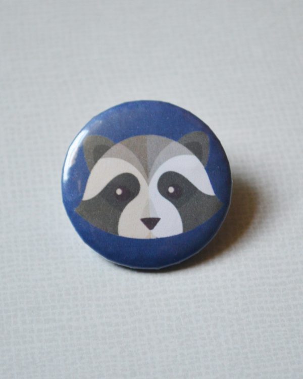 raccoon badge